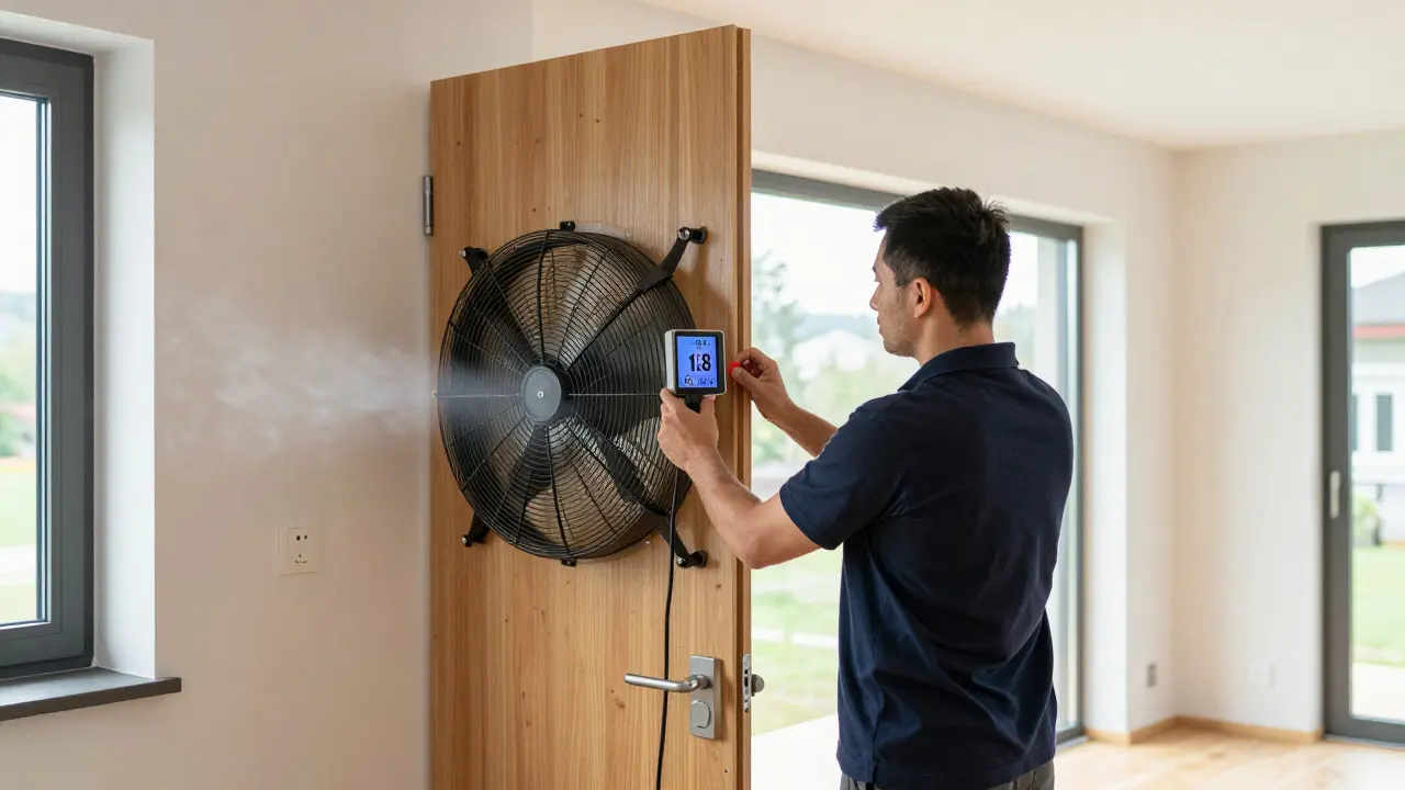 Blower-Door-Nachweis und Energieausweis: Das müssen Sie nach einer Sanierung wissen