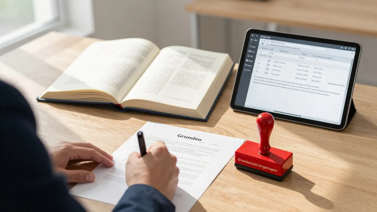 Grundschuld im Grundbuch bei Immobilienkrediten: So funktioniert sie und was Sie wissen müssen