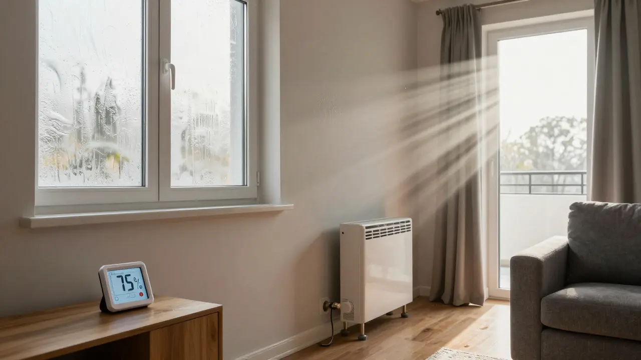 Baufeuchte in neuen Putzen: So lüften und trocknen Sie richtig