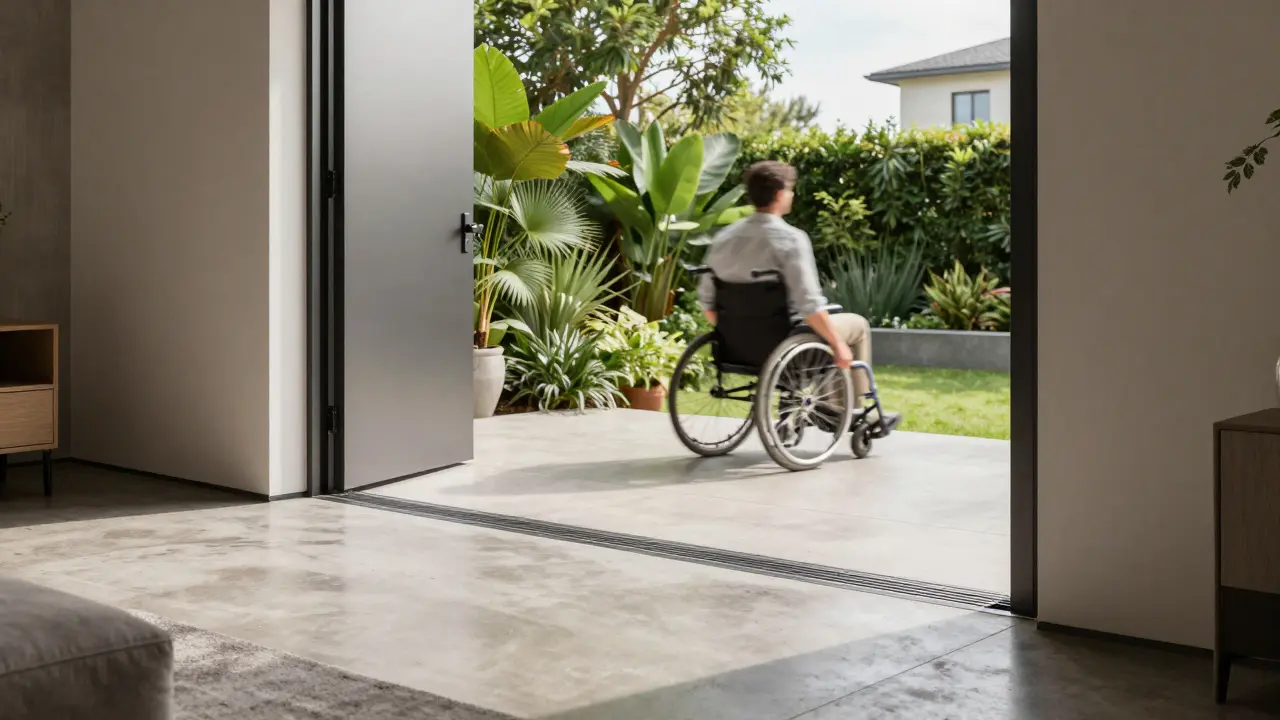 Schwellenlose Übergänge: Türen, Balkon und Terrasse - Barrierefrei und sicher planen