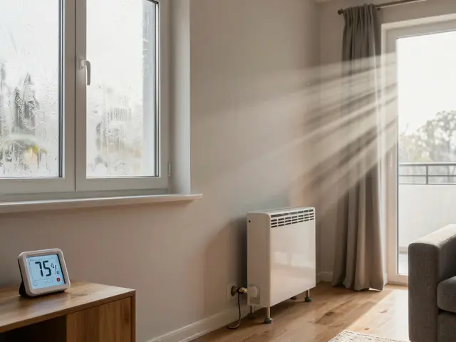 Baufeuchte in neuen Putzen: So lüften und trocknen Sie richtig