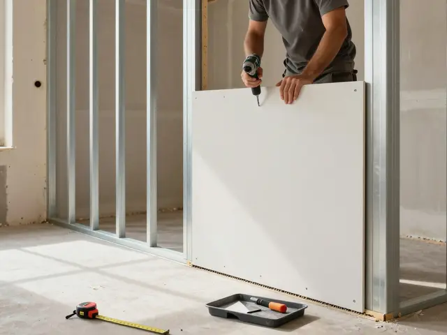 Gipskartonplatten: Einsatz und Verarbeitung im Trockenbau - Schritt für Schritt erklärt