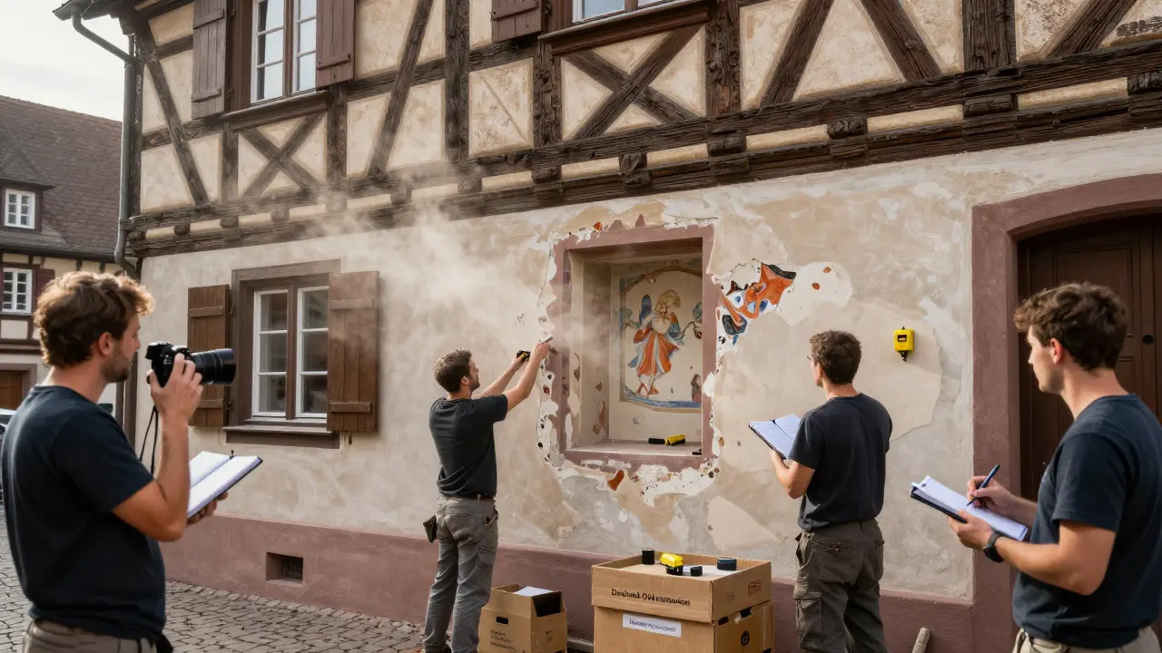 Dokumentation der Denkmalsanierung: Nachweise und Archivierung nach deutschen Standards