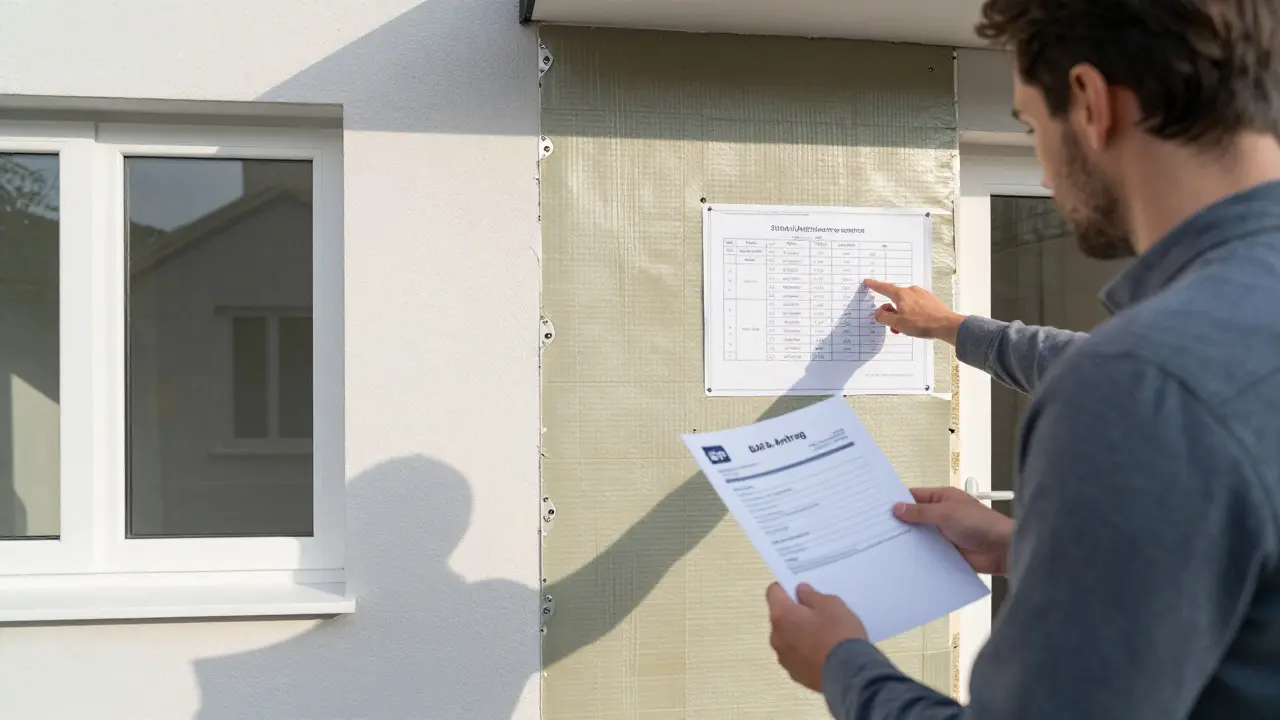 Fassadenkalkulation mit Förderung: So planen Sie Zuschüsse richtig für Ihre Sanierung