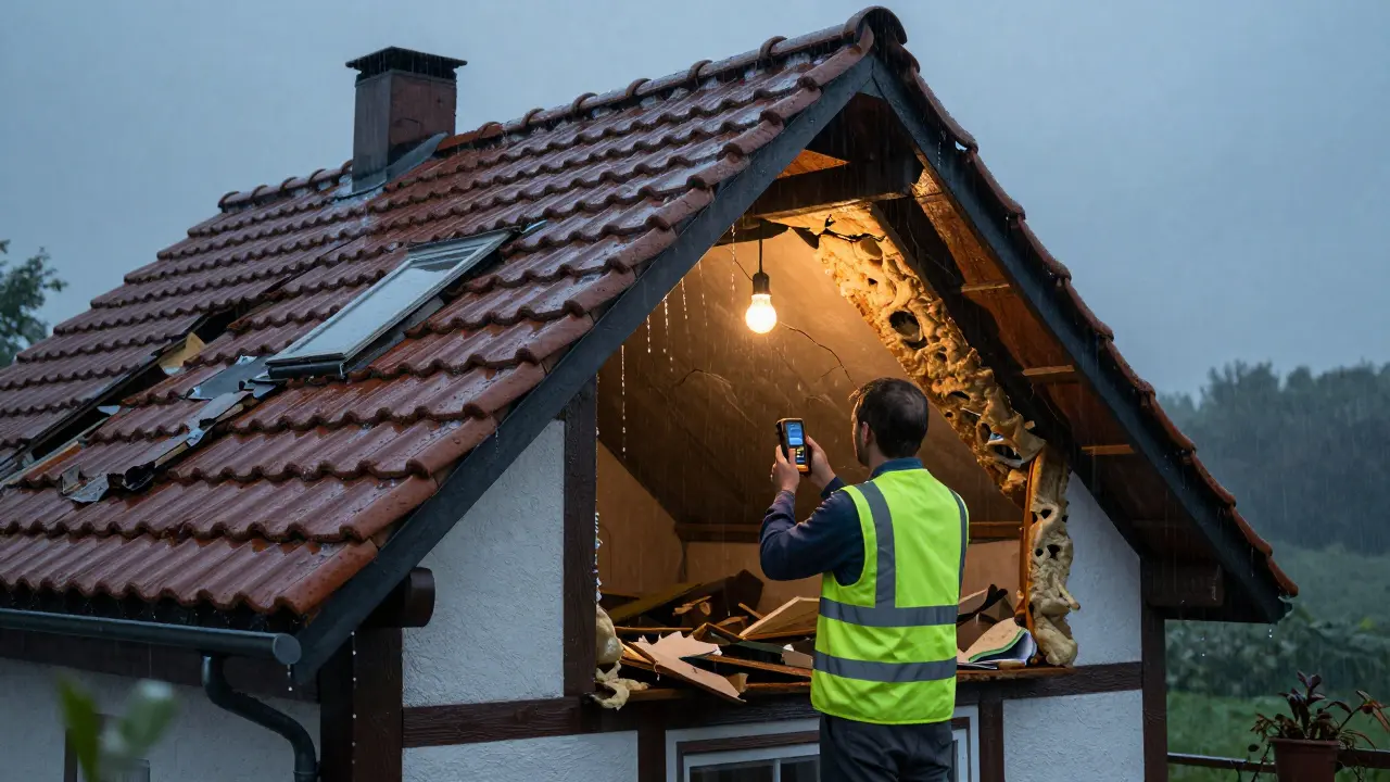 Schadensgutachten nach Sturm und Wasser: Was Ihre Versicherung wirklich deckt und wie Sie Beweise sichern