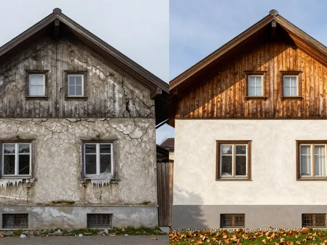 Fassade gedämmt und neu gestaltet: Vorher-Nachher-Vergleich mit echten Zahlen und Erfahrungen