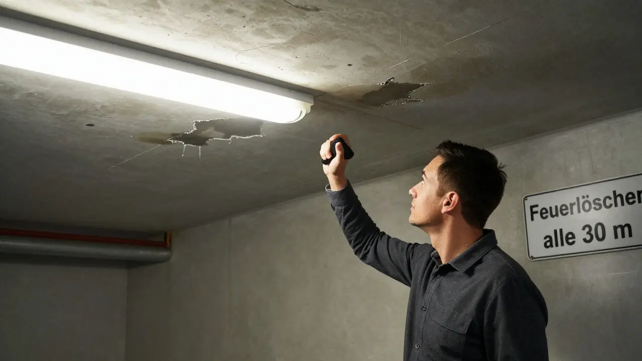 Tiefgarage und Stellplätze bei Eigentumswohnungen inspizieren: So vermeiden Sie teure Fehler