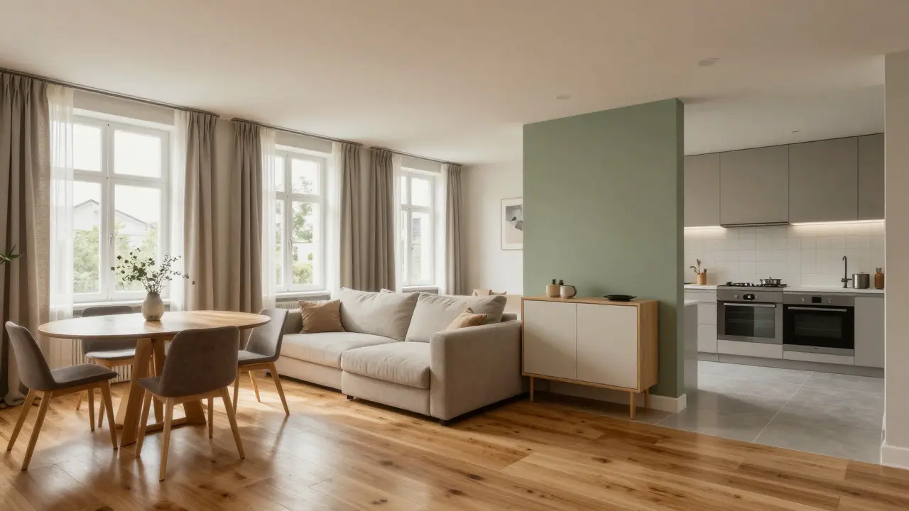 Offenes Wohn-Esszimmer einrichten: Zonenplanung und Möbel im Wohnzimmer