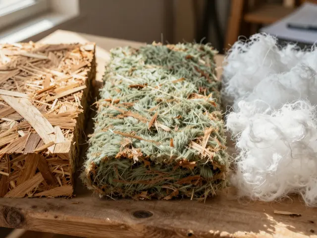 Naturdämmstoffe im Vergleich: Holzfaser, Hanf und Zellulose - Welches Material passt zu Ihrem Haus?
