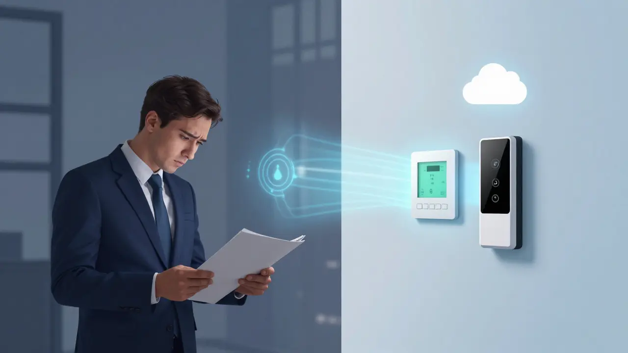 Vergleich traditioneller Verwaltung mit smarter IoT-Überwachung