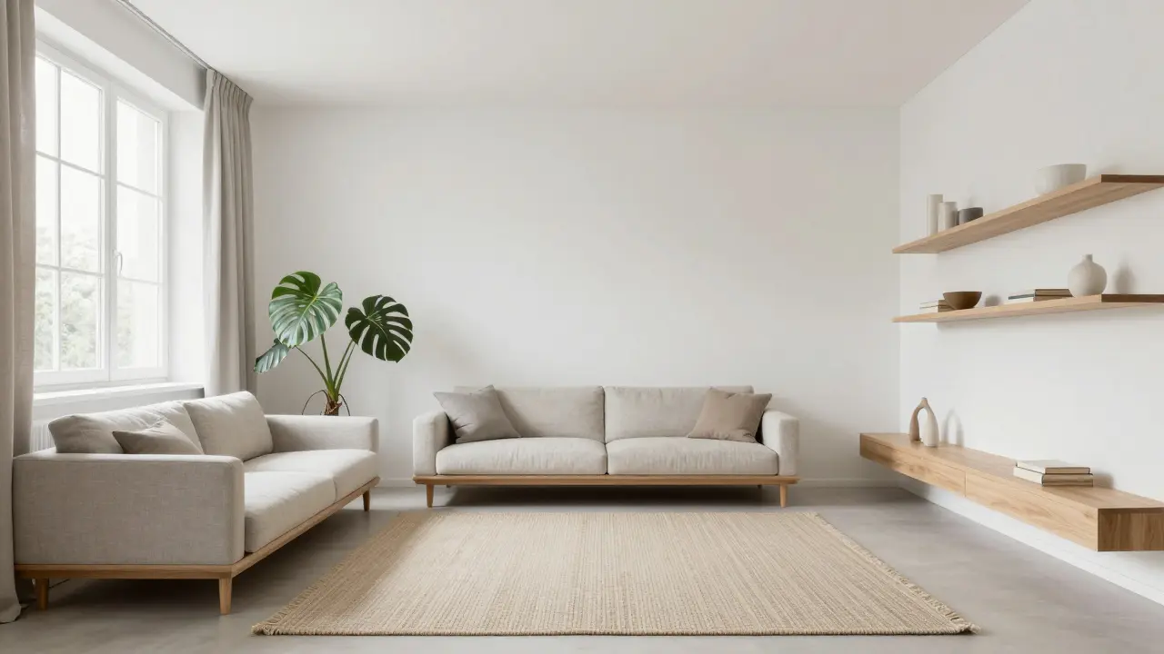 Wohnzimmer im modernen Stil: So gelingt Minimalismus mit klaren Linien