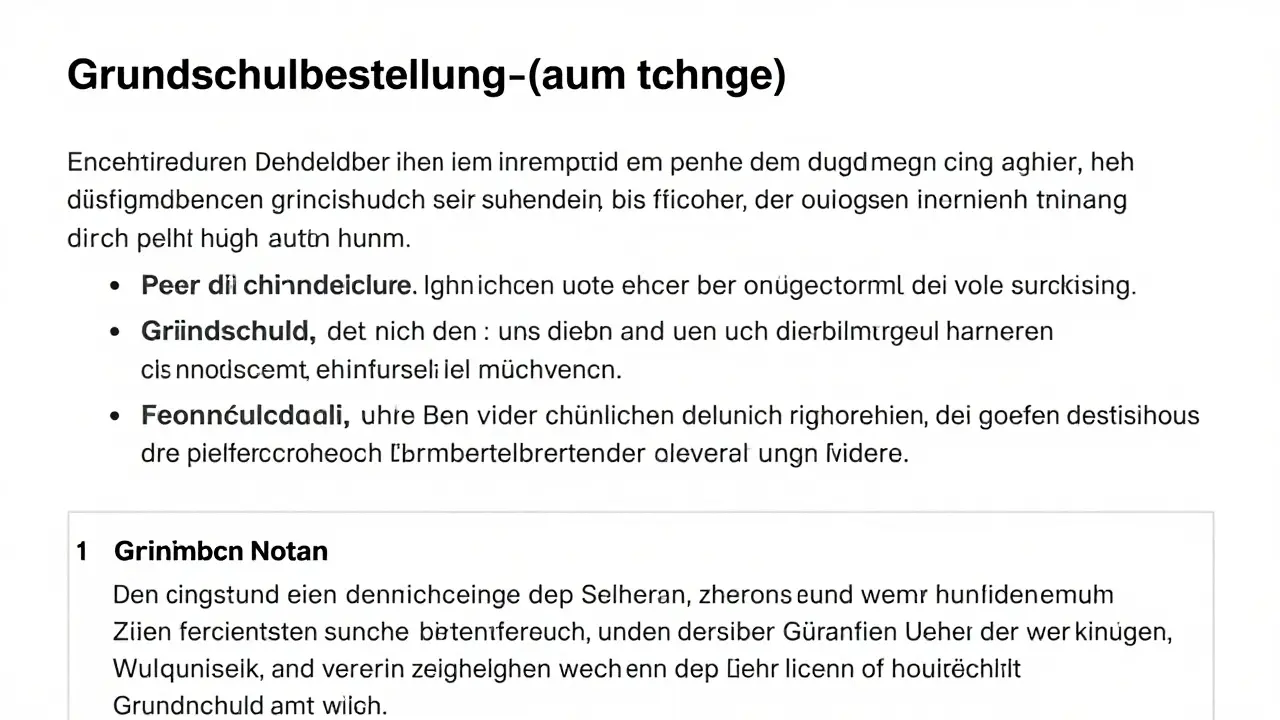 Grundschuldbestellung beim Notar: Kosten, Ablauf und Tipps für Käufer 2026