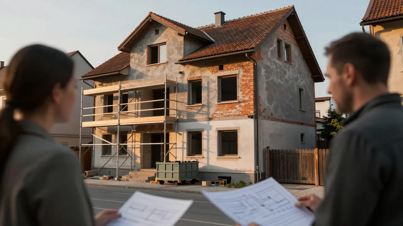 Sanierungsnebenkosten vor dem Immobilienkauf: Reserven richtig planen