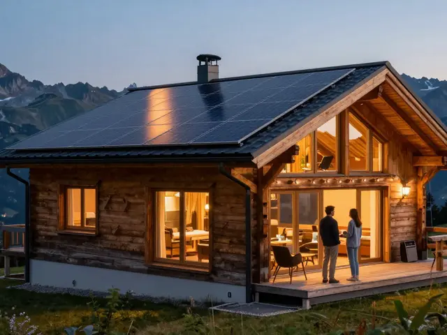 Ferienhaus autark mit Strom: PV-Anlage und Speicher richtig planen