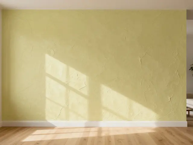 Wohnzimmer mit Kalkfarbe gestalten: Anleitung für natürliche Optik und sanfte Töne
