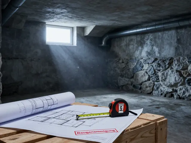 Baugenehmigung für Kellerausbau: Wann sie nötig ist und wie Sie den Antrag stellen