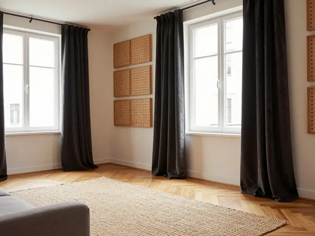 Akustik im Wohnzimmer verbessern: Teppiche, Vorhänge und Wandpaneele richtig einsetzen