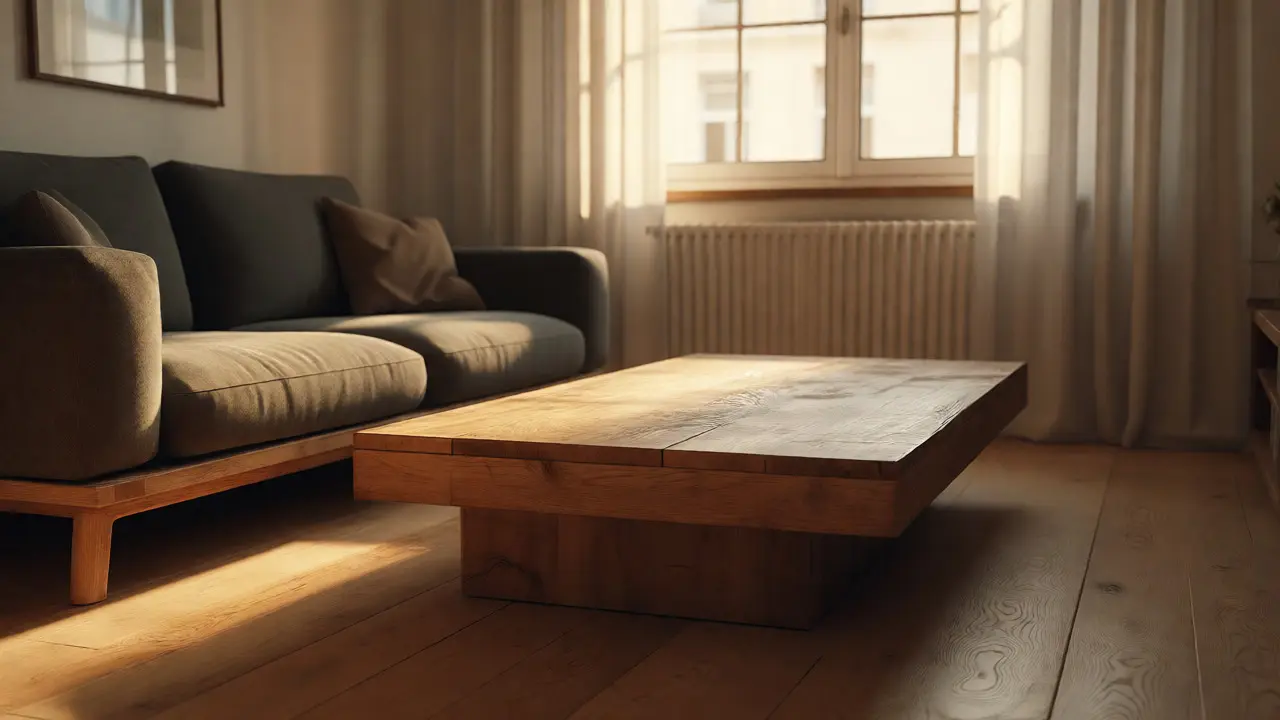 Couchtisch für kleine Wohnzimmer: Die perfekte Größe finden