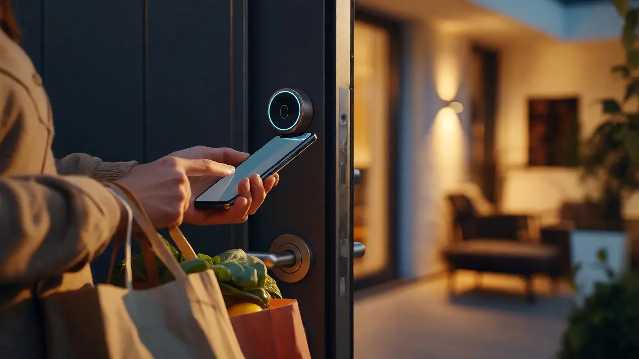 Smart Locks im Einfamilienhaus: Der digitale Schlüsselbund für mehr Sicherheit