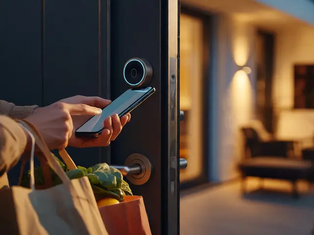 Smart Locks im Einfamilienhaus: Der digitale Schlüsselbund für mehr Sicherheit