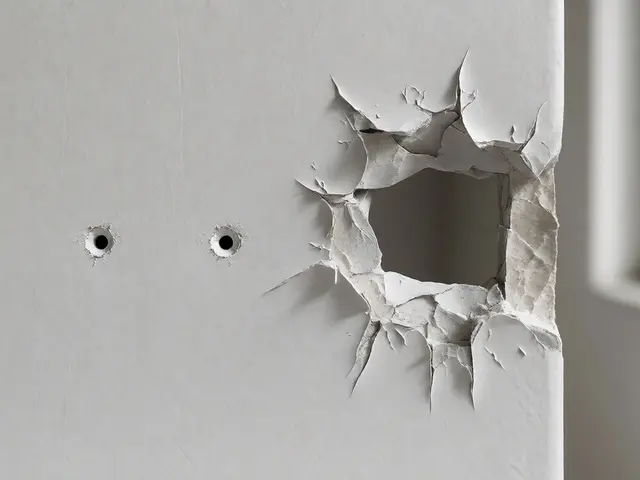 Loch in der Wand reparieren: So flicken Sie Gipskarton und Mauerwerk richtig